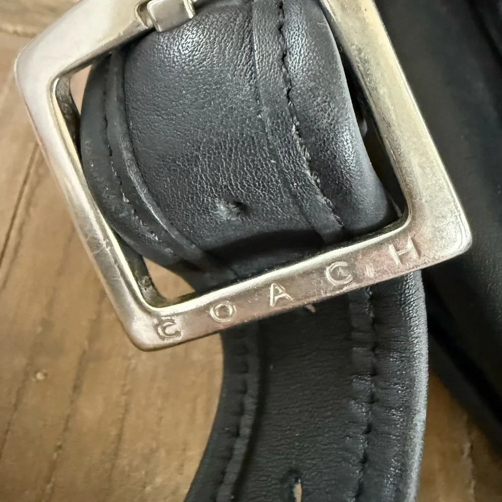 Coach Leather Messenger Bag